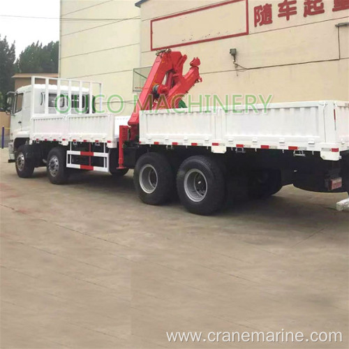 8Tons Hydraulic Knuckle Boom Truck Mounted Crane from China Factory Made In China Cylinder